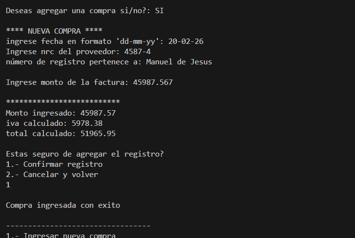 REGISTRO DE FACTURAS 1