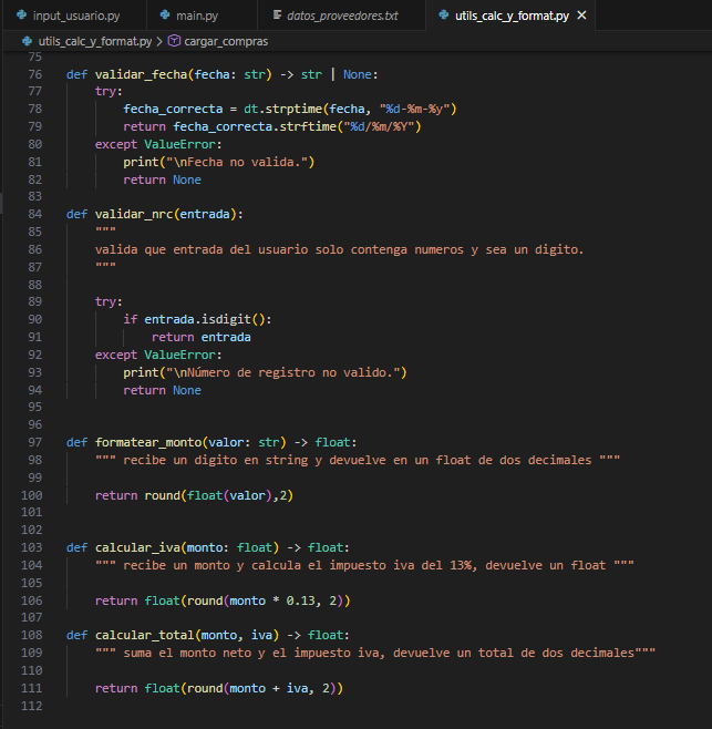 REGISTRO DE FACTURAS 1