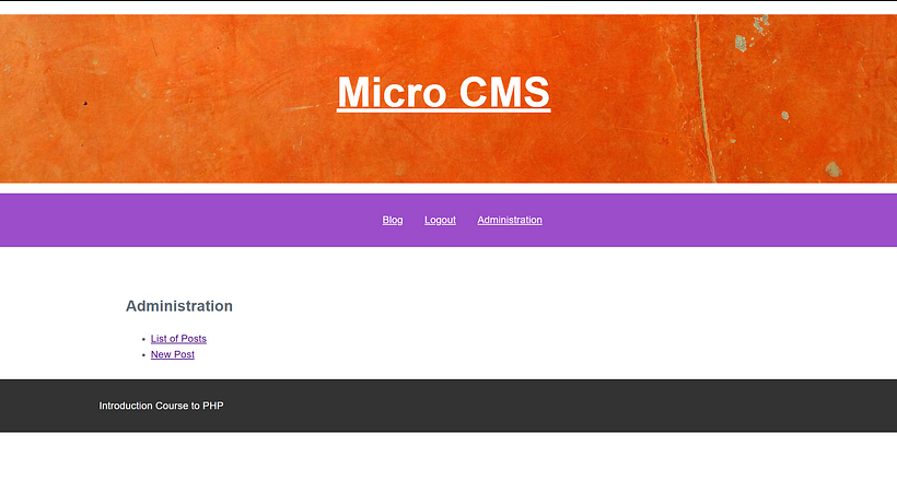 Final Project Course PHP 1