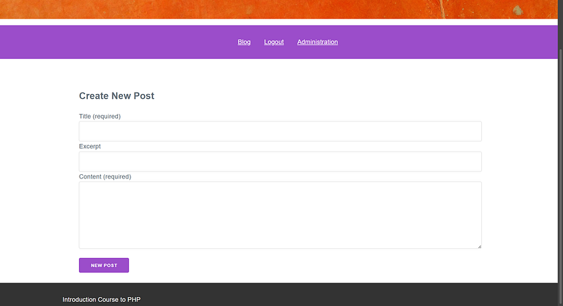 Final Project Course PHP 1