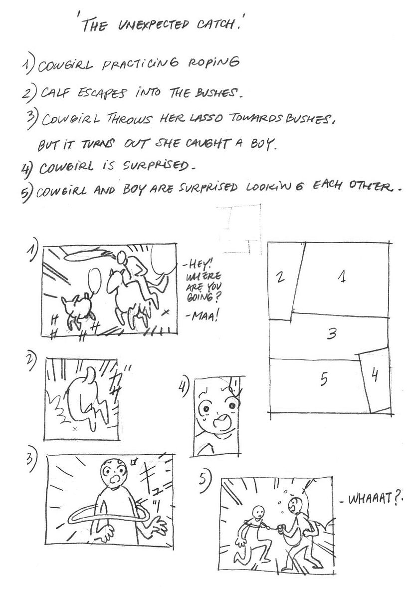 Cowboy Girl Manga Pages 3