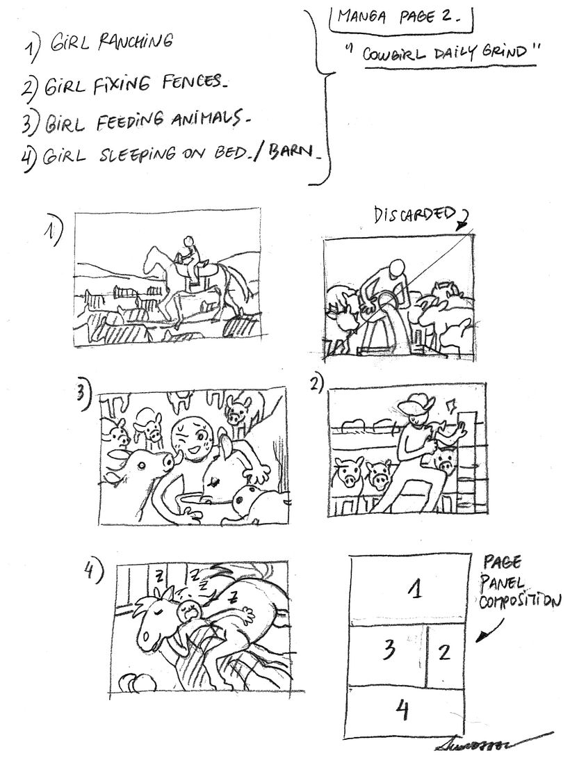 Cowboy Girl Manga Pages 2