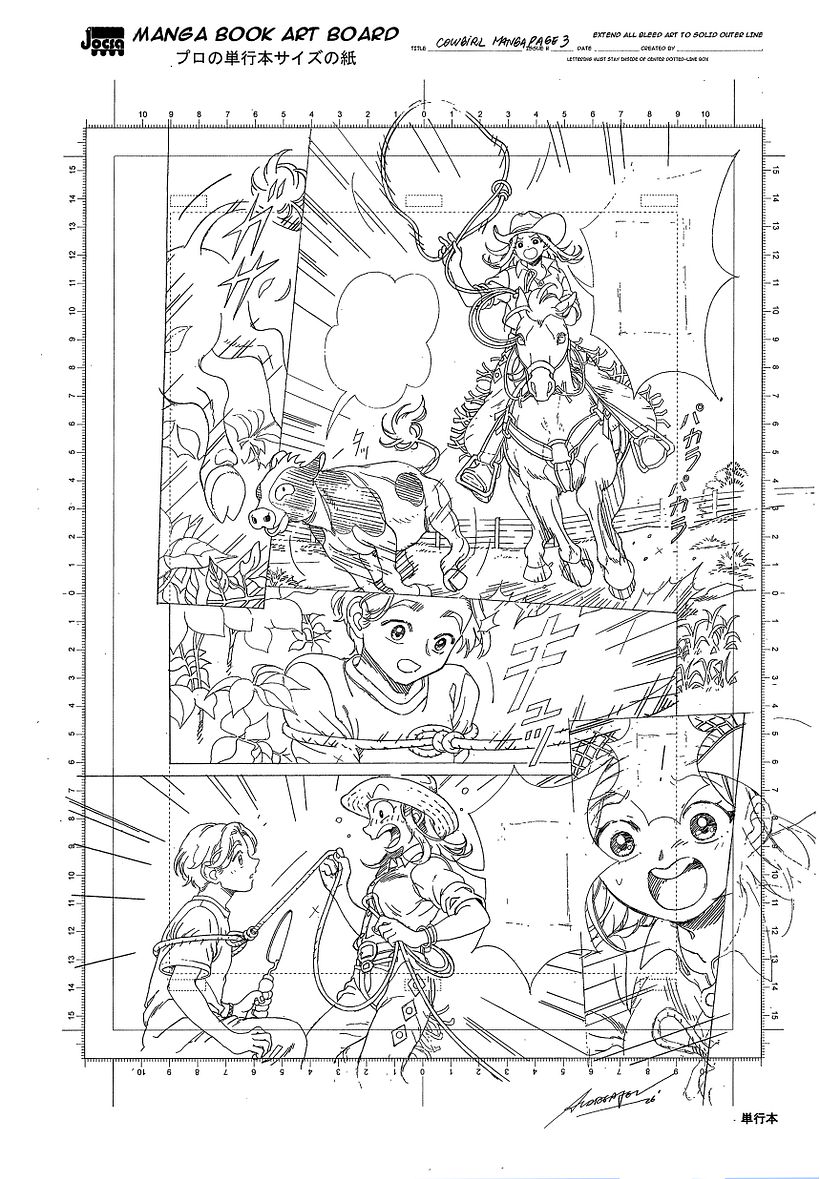 Cowboy Girl Manga Pages 3