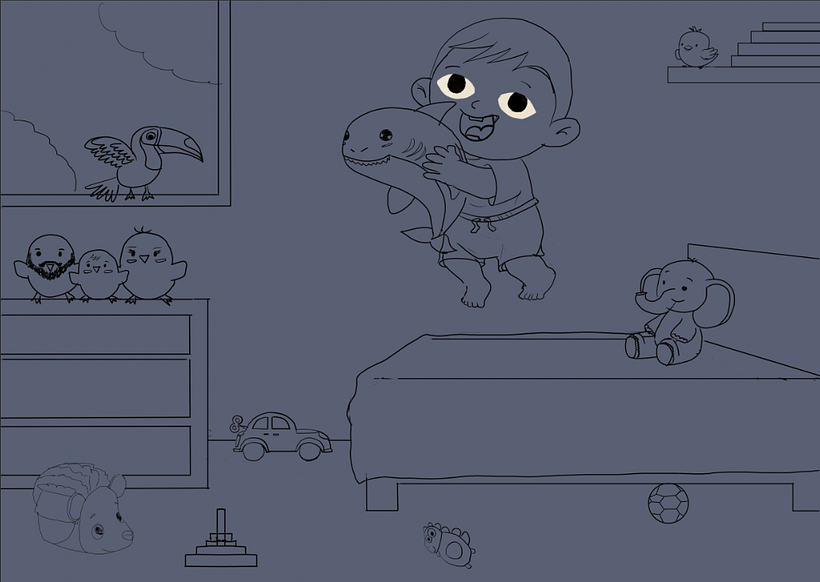 Proyecto Ilustración  para libros infantiles 1