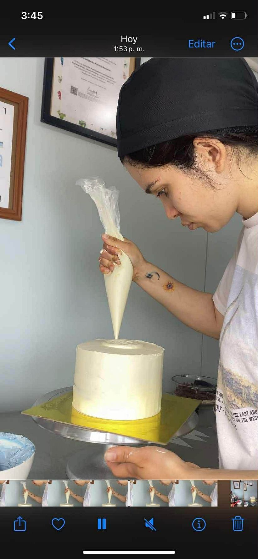 Torta para curso de Diseños de pastel de cumpleaños 1