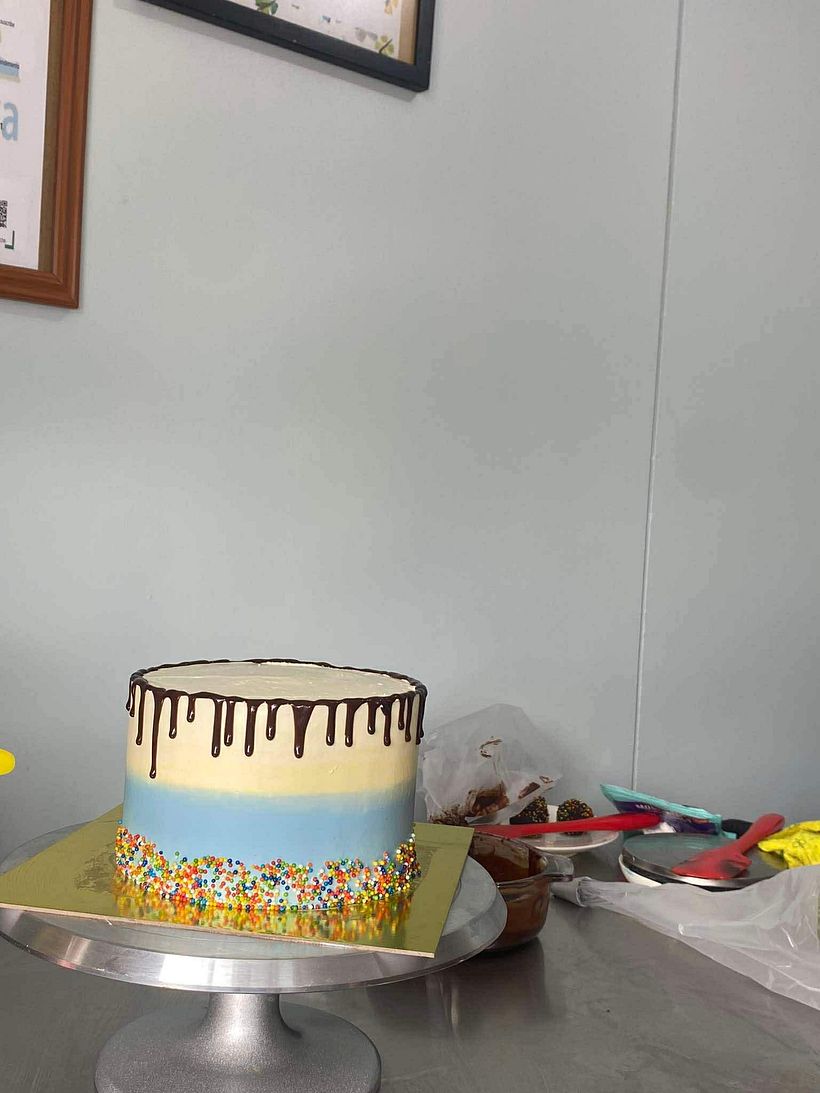 Torta para curso de Diseños de pastel de cumpleaños 1