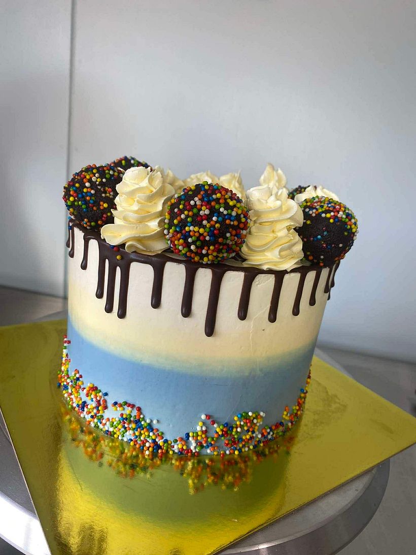 Torta para curso de Diseños de pastel de cumpleaños 5