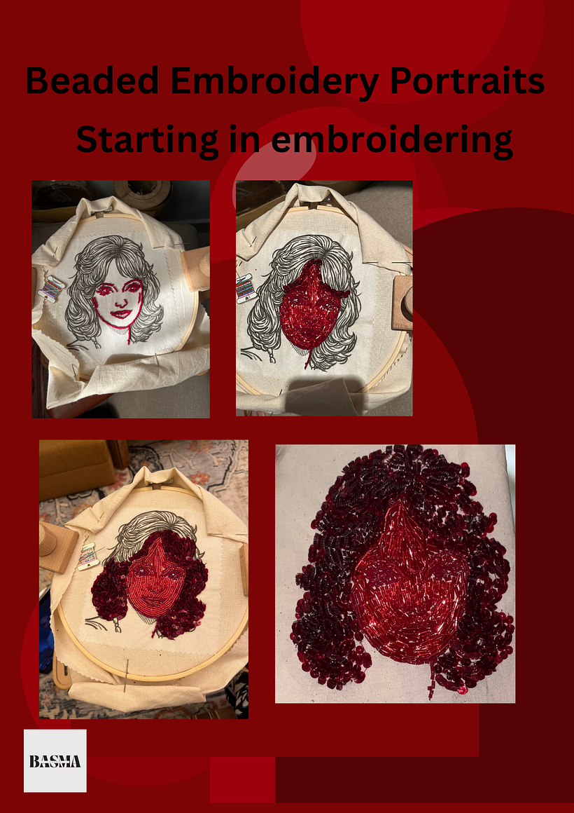 Shadia Bead embroidery 1