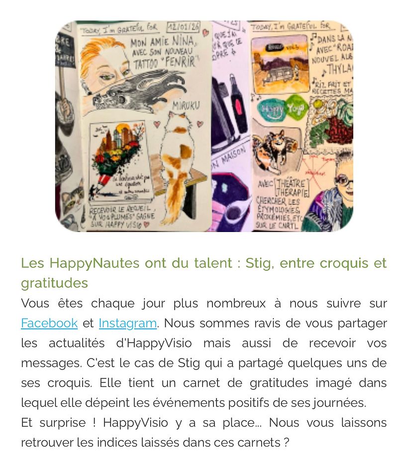 Carnet de gratitude : February 2026 sketchbook 1