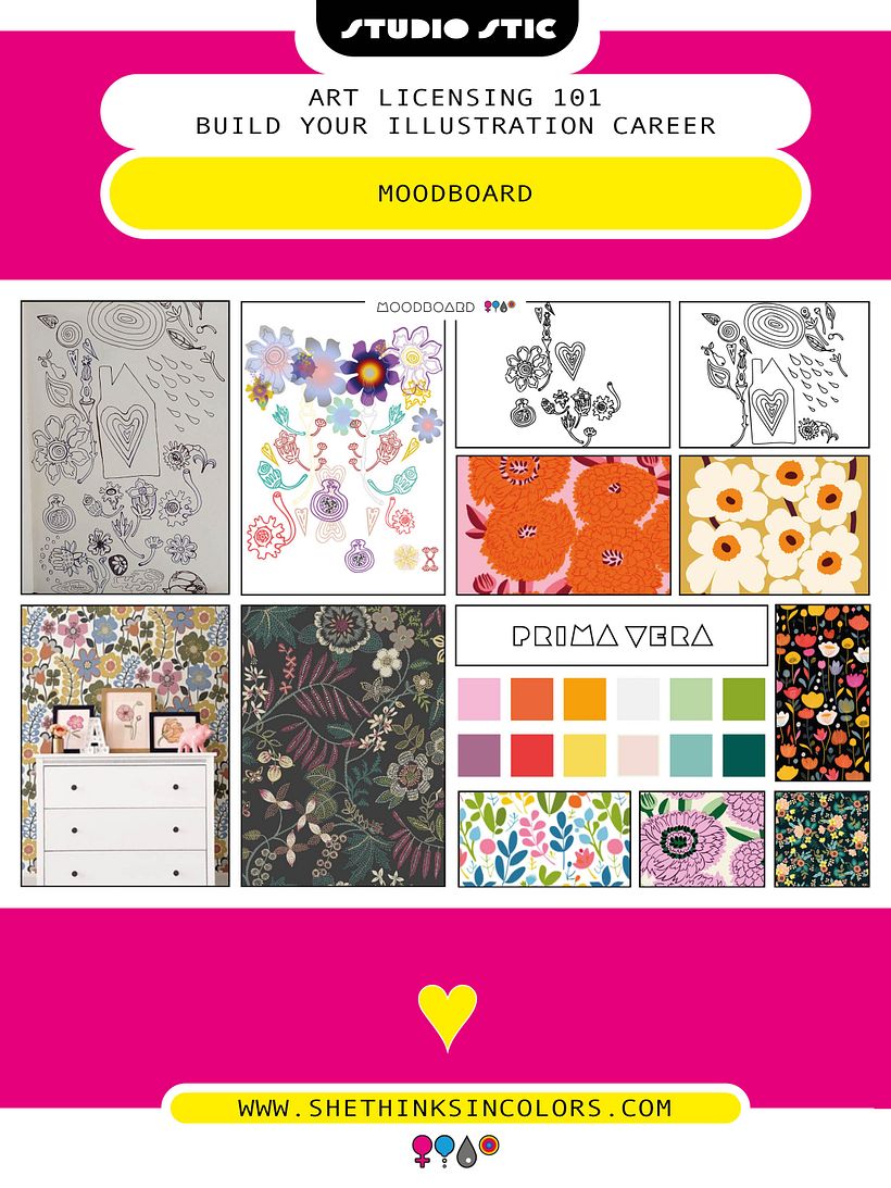 Prima Vera Patterns for Art Licensing 1