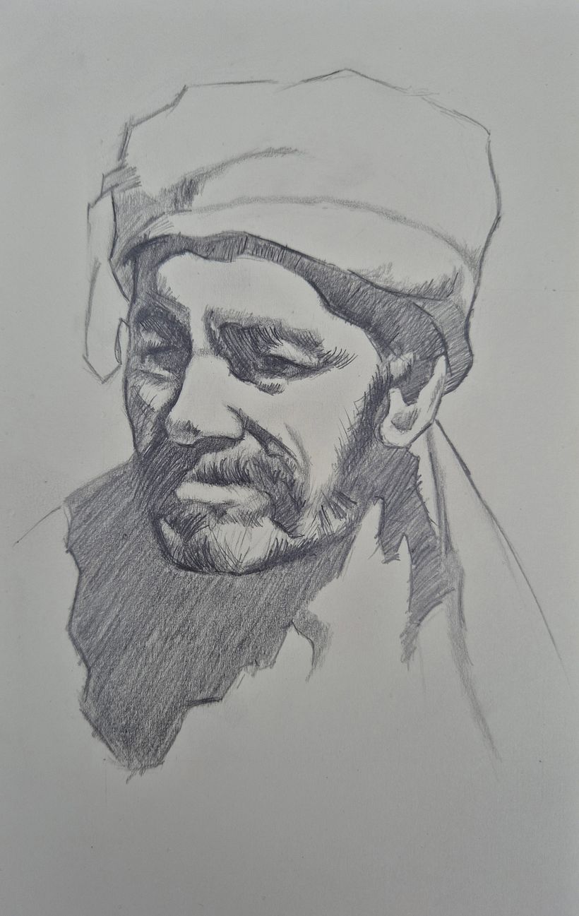 Portrait with HB pencil  1