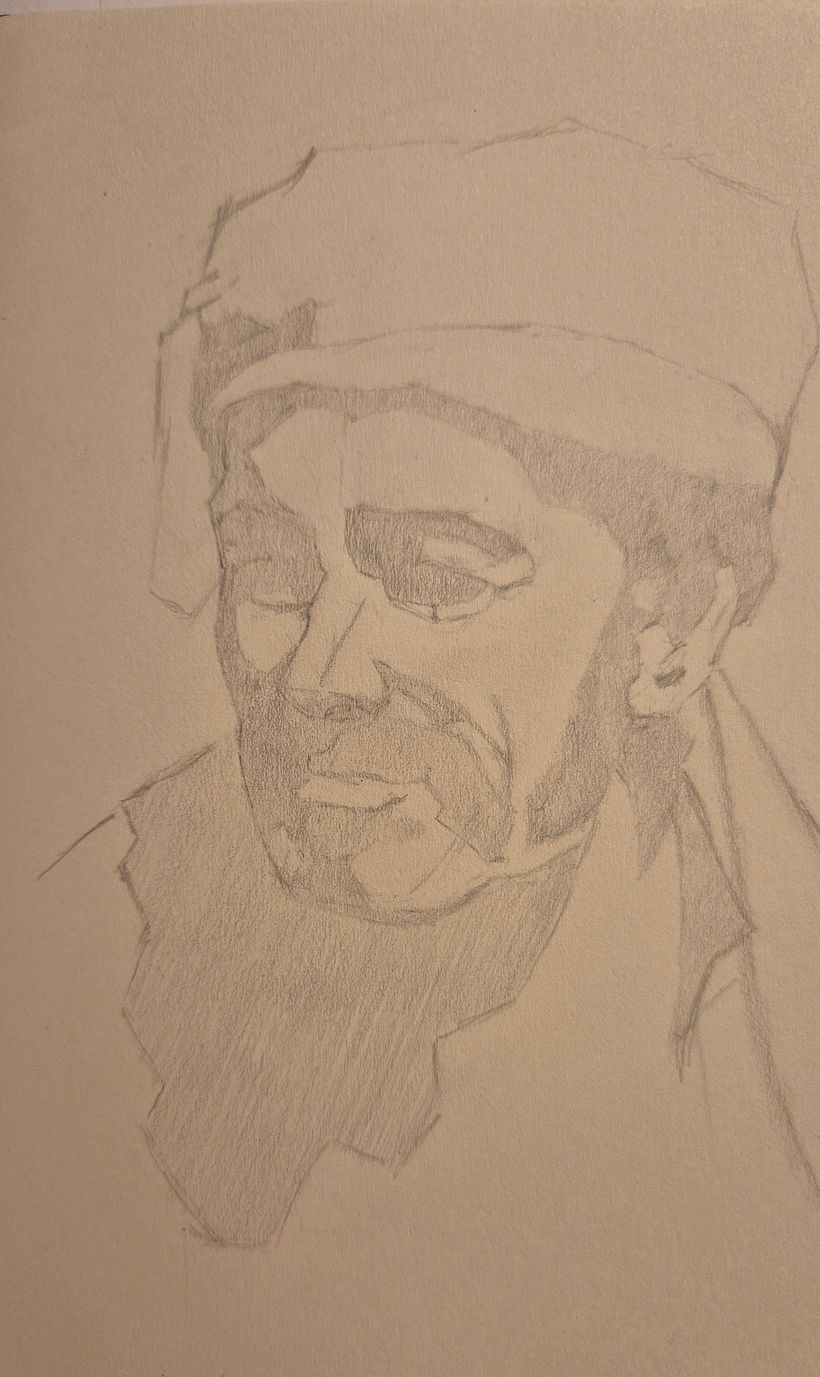 Portrait with HB pencil  1