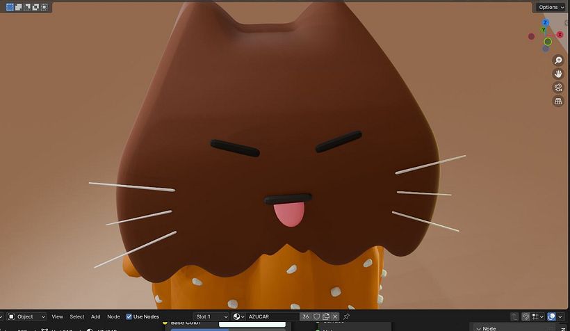 Chucat - Creación de personaje 3D en Blender 1