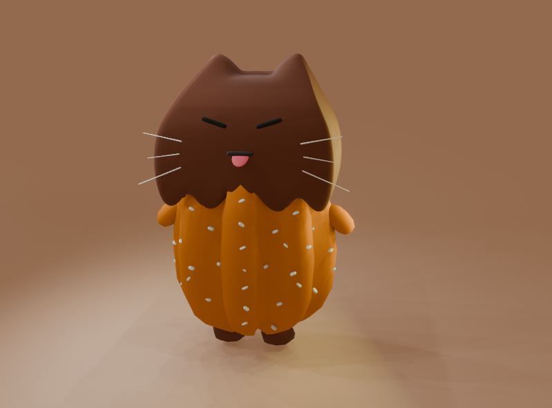 Chucat - Creación de personaje 3D en Blender 1
