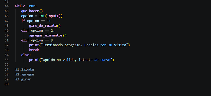 Ruleta Python 1