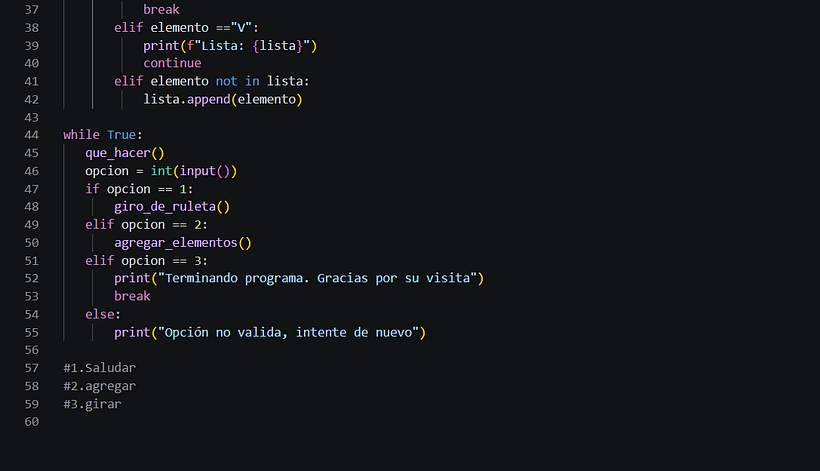 Ruleta Python 2