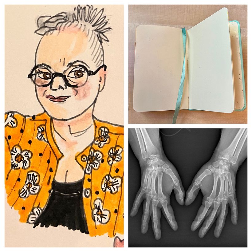 Carnet de gratitude : March 2026 sketchbook 1