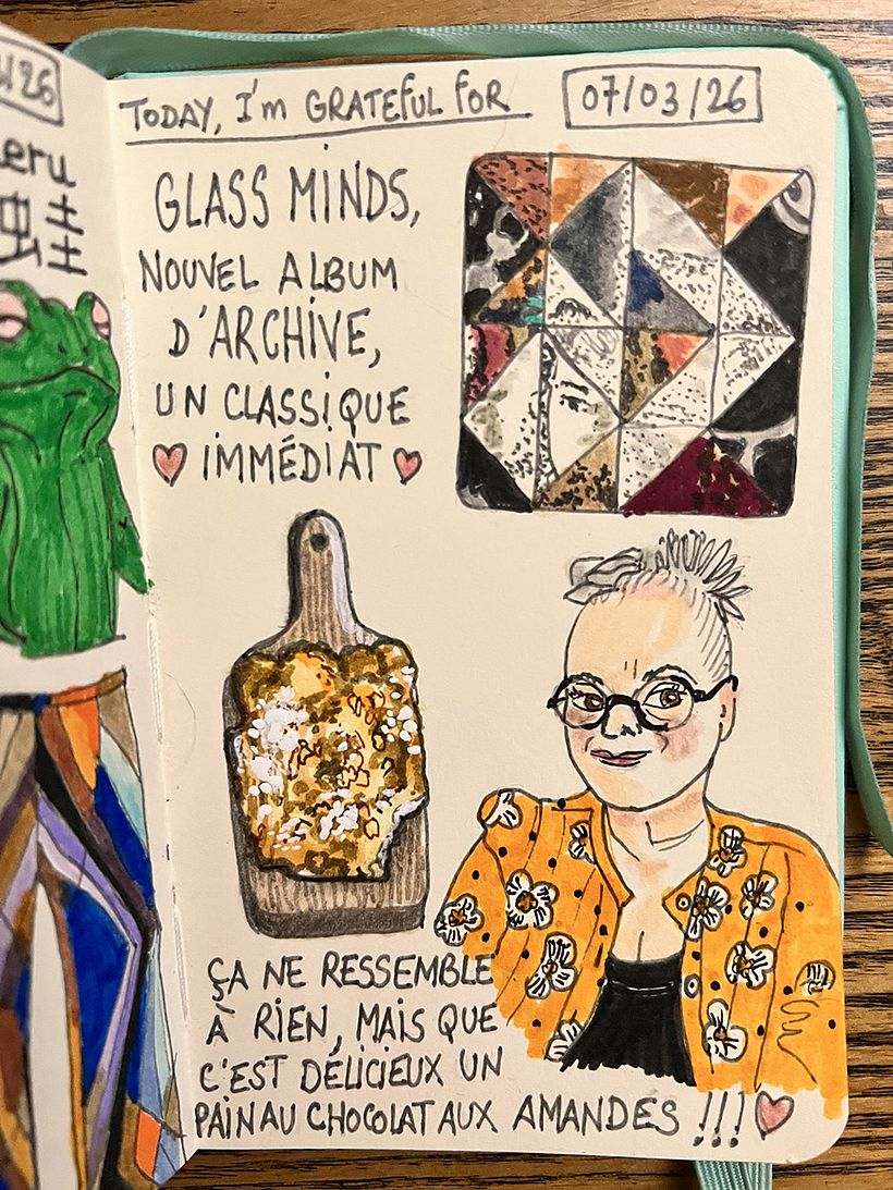 Carnet de gratitude : March 2026 sketchbook 1