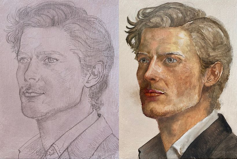 Ritratto di un giovane dallo sguardo fiero 1