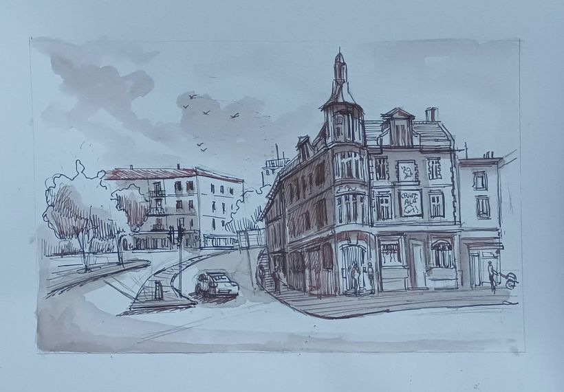 Architectural sketch 2