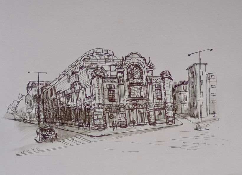 Architectural sketch 1