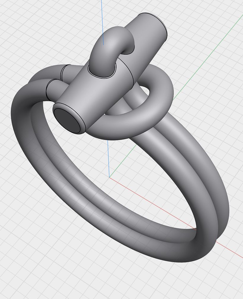Anillo botón  1