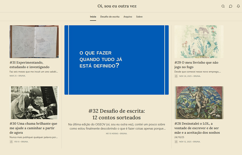 Desafio de escrita 1