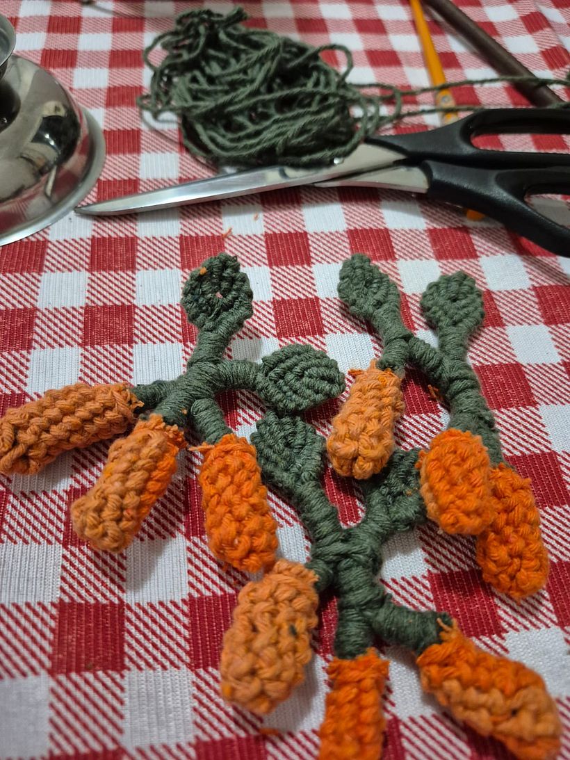 Tapeçaria 3D em Macaramê 3