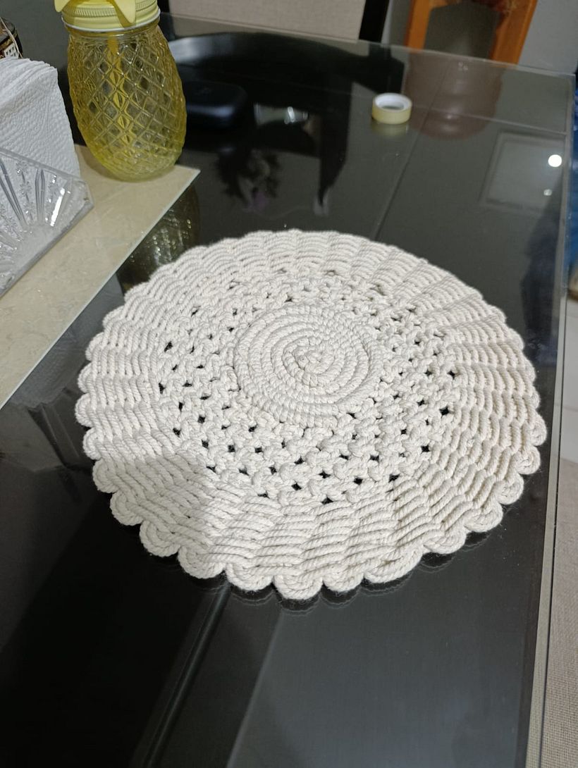 Tapete de Macramé  1