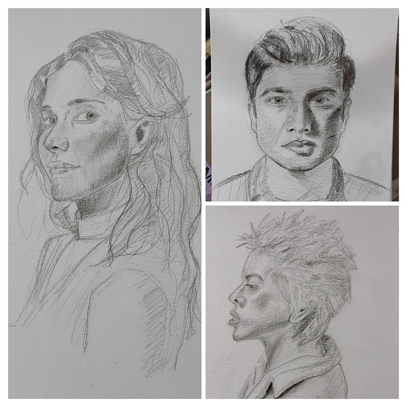Sketchbook portraits 1