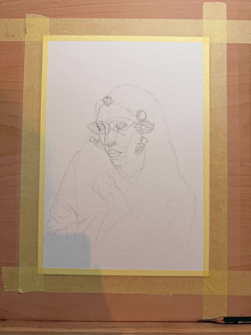 Graphite portrait 1