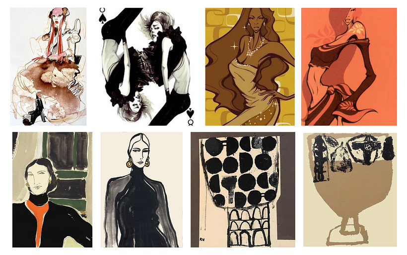 Creative Fashion Illustration Techniques 1
