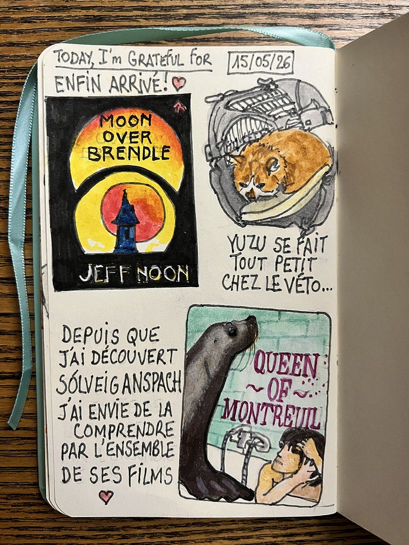 Carnet de gratitude : May 2026 sketchbook 1