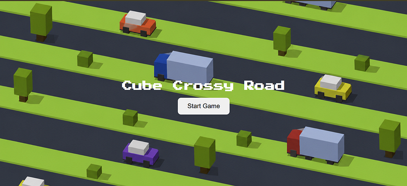 Cube Crossy Road 1