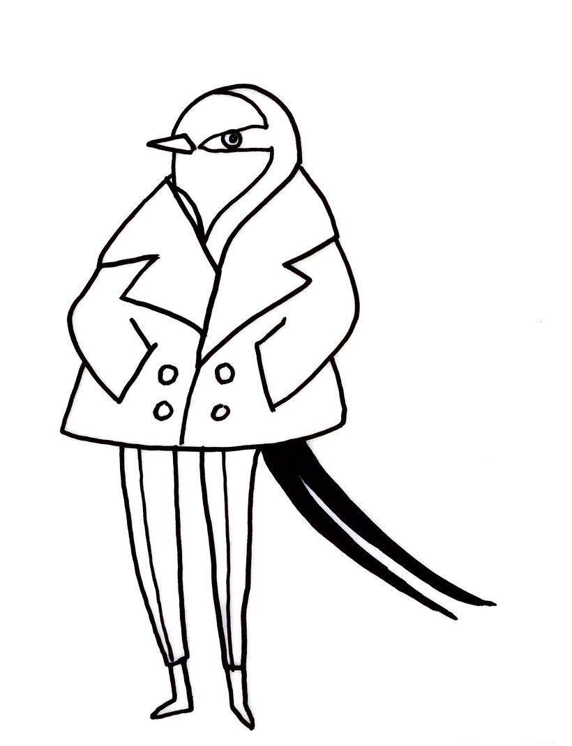 GOLONDRINA BLUES-PATRON DE BORDADO 1