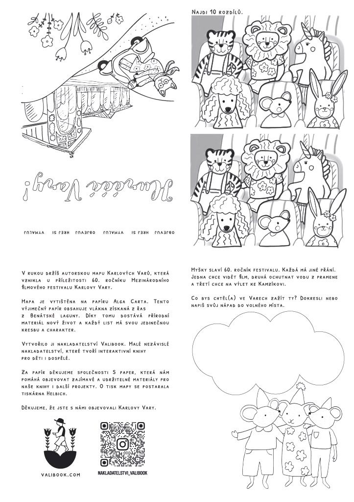 Interactive Map of Karlovy Vary (KVIFF) for Kids 1