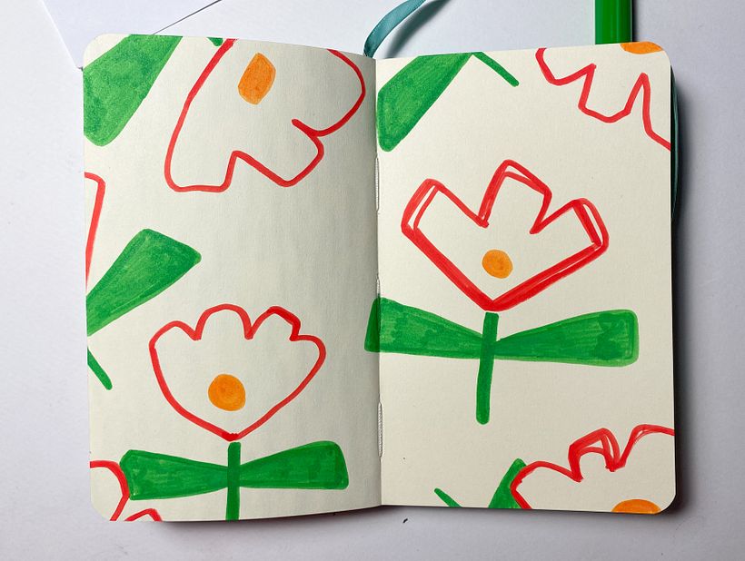 My Botanical Pattern Sketchbook 2