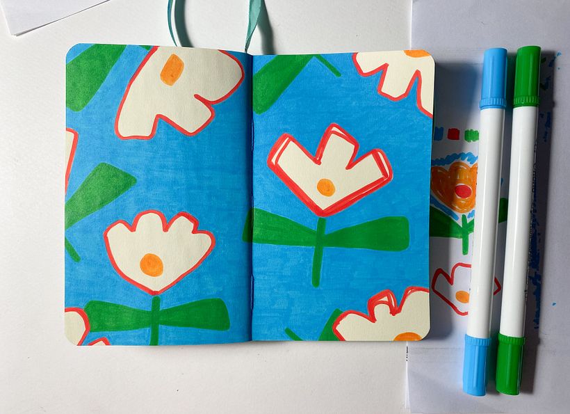 My Botanical Pattern Sketchbook 1