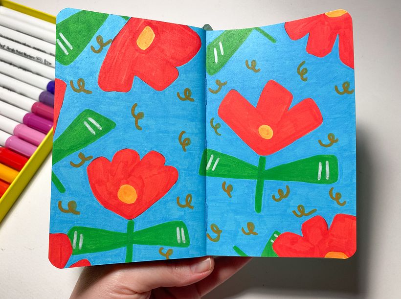 My Botanical Pattern Sketchbook 1