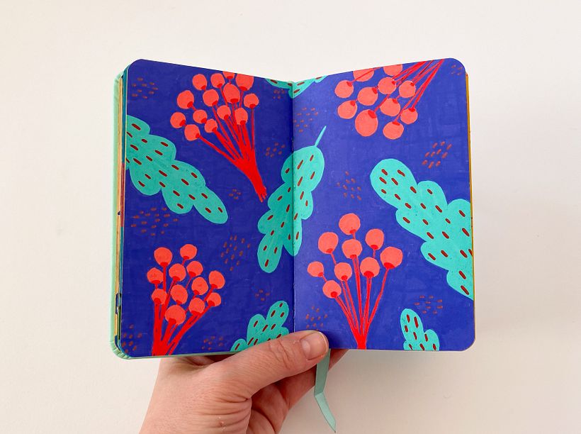 My Botanical Pattern Sketchbook 4