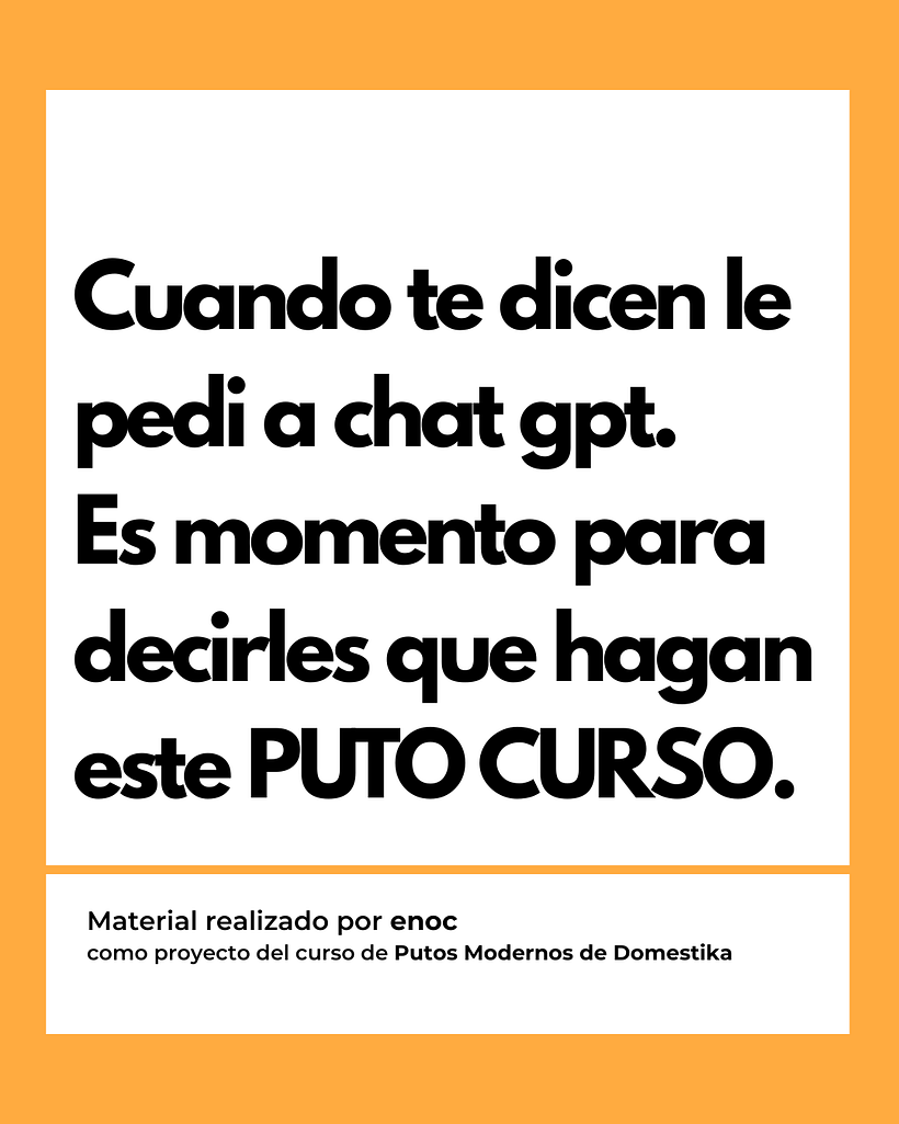Un puto proyecto final... 1