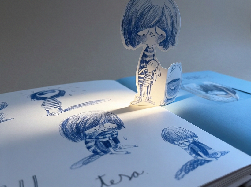 ¿De que color es un beso? POP-UP 1