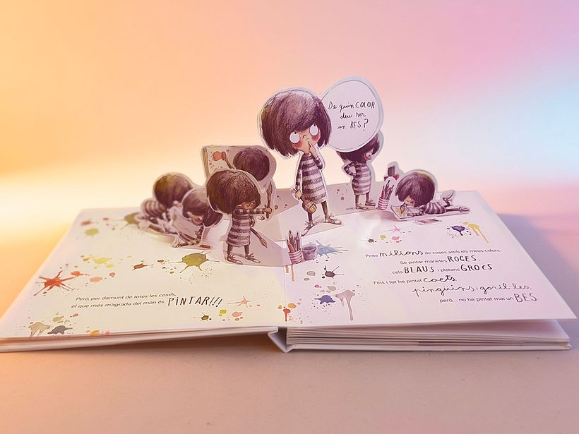 ¿De que color es un beso? POP-UP 2