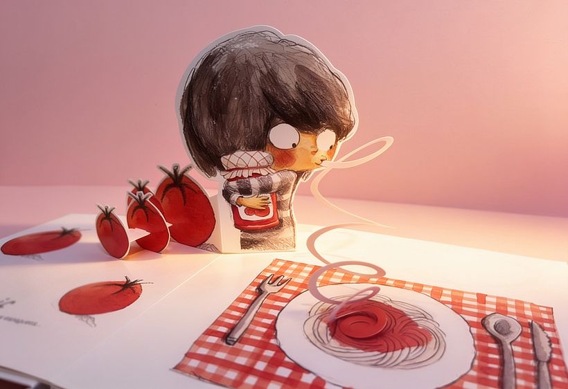 ¿De que color es un beso? POP-UP 6