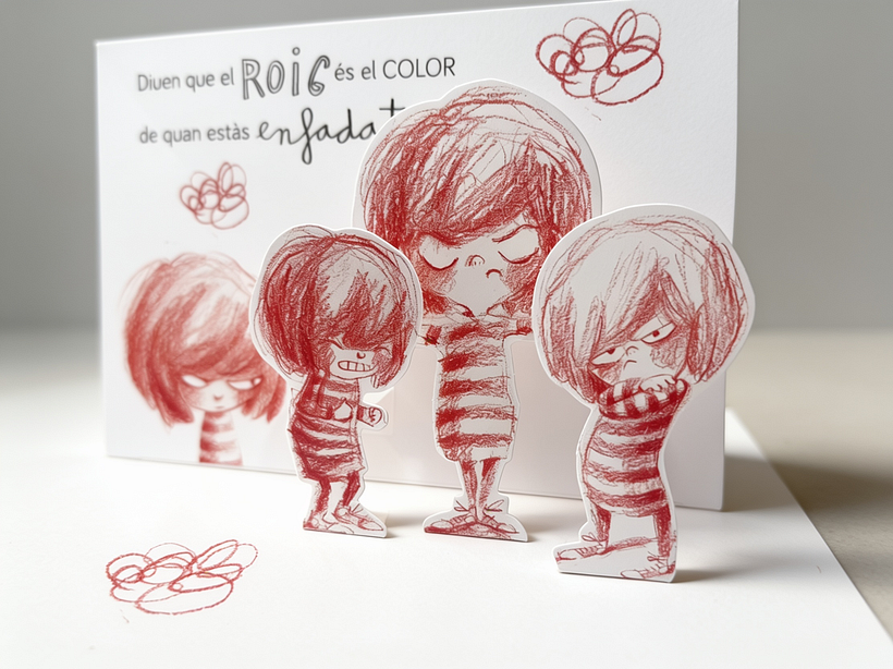 ¿De que color es un beso? POP-UP 21