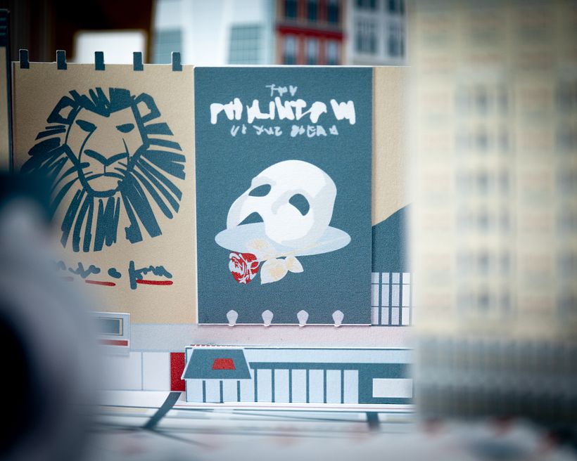 Viaje de ensueño- Escaparates de papel 3