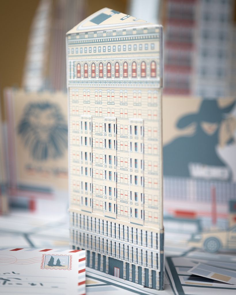 Viaje de ensueño- Escaparates de papel 4