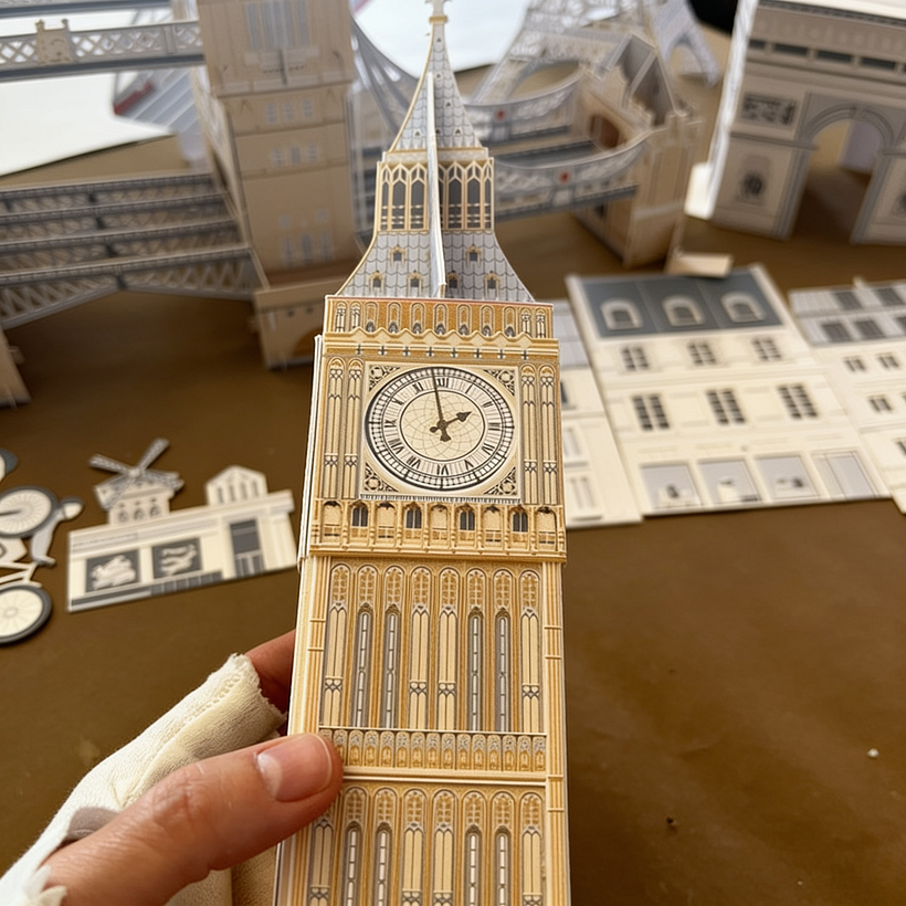Viaje de ensueño- Escaparates de papel 20