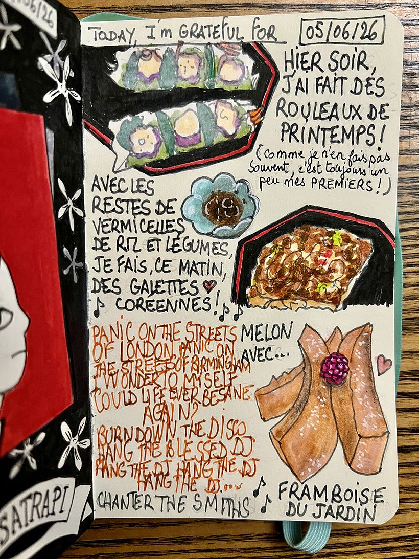 Carnet de gratitude : June 2026 sketchbook 1