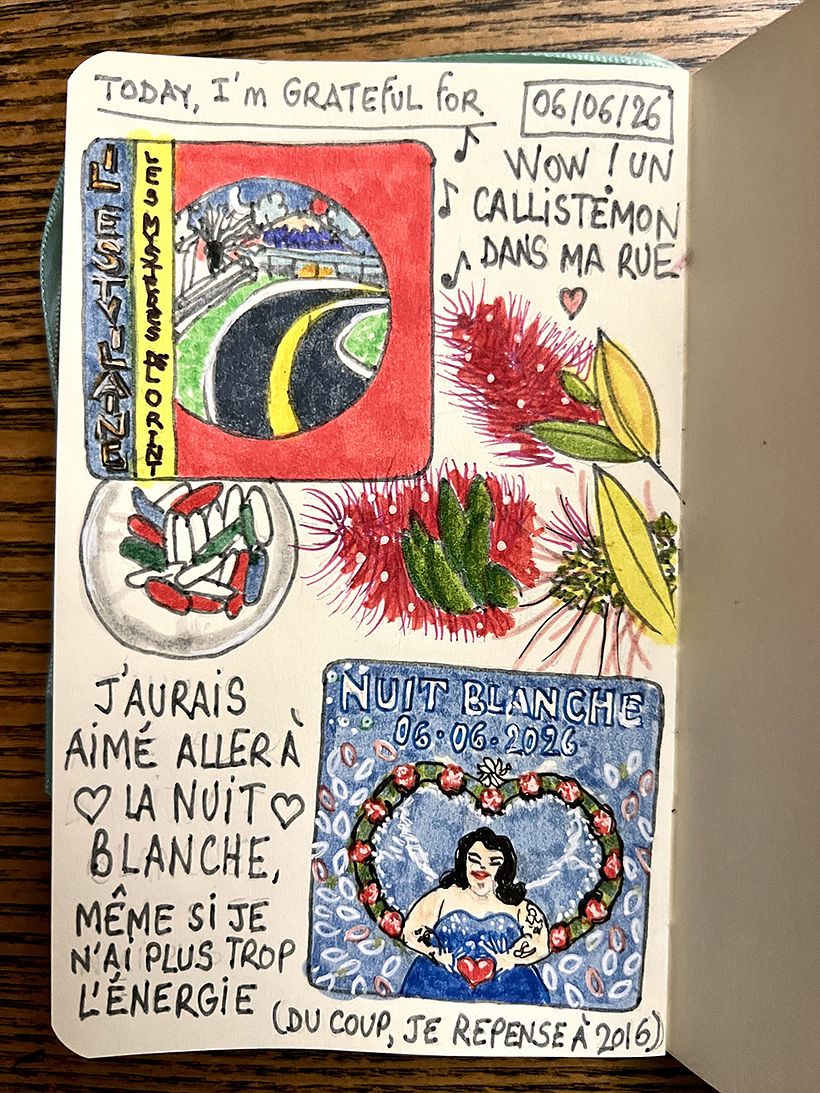 Carnet de gratitude : June 2026 sketchbook 1